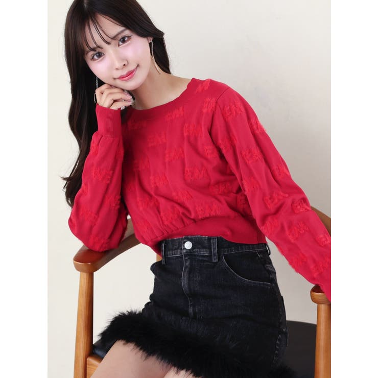 ロゴジャガードニット | EATME | 詳細画像2 