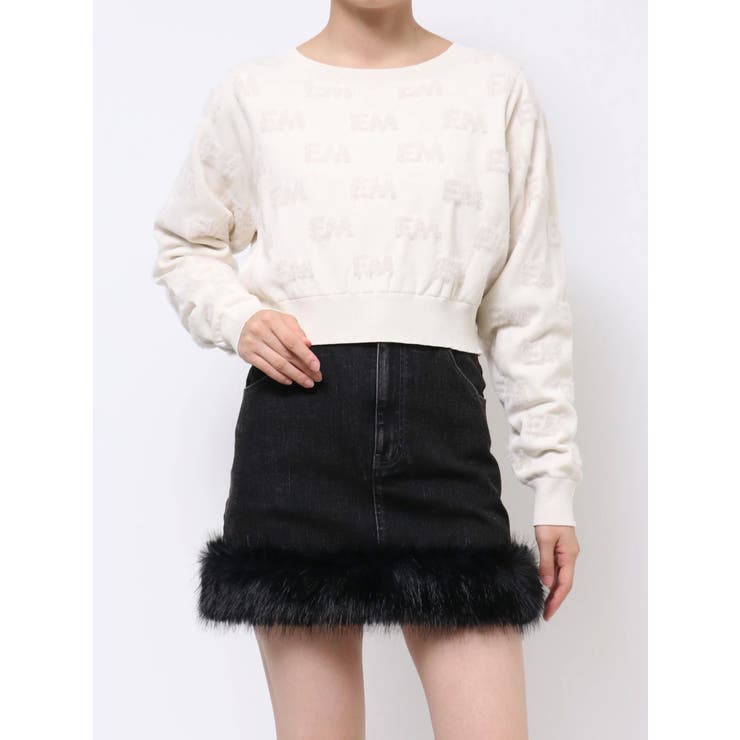 ロゴジャガードニット | EATME | 詳細画像23 