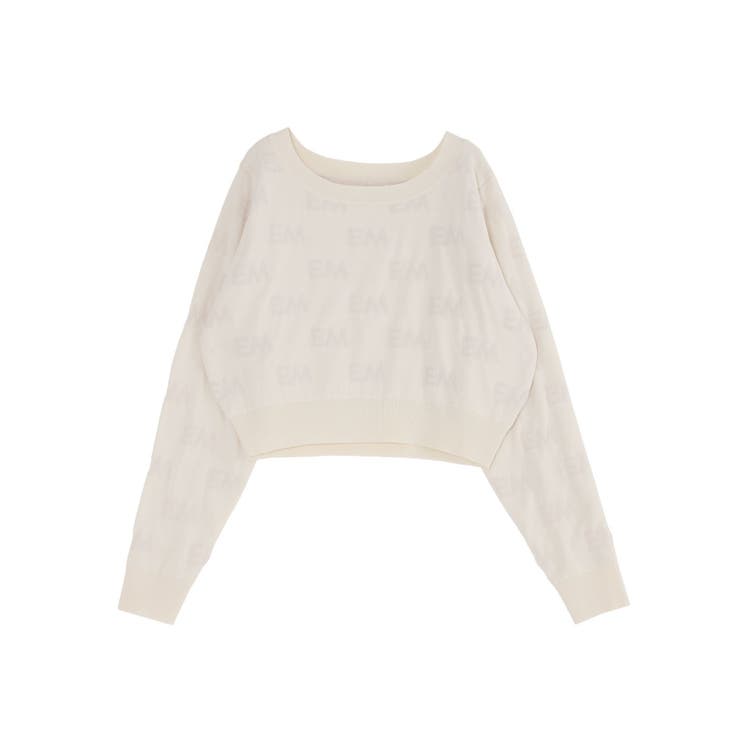 ロゴジャガードニット | EATME | 詳細画像26 