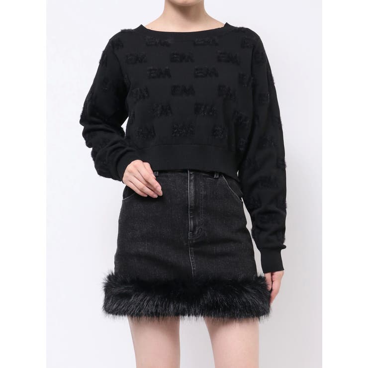 ロゴジャガードニット | EATME | 詳細画像29 