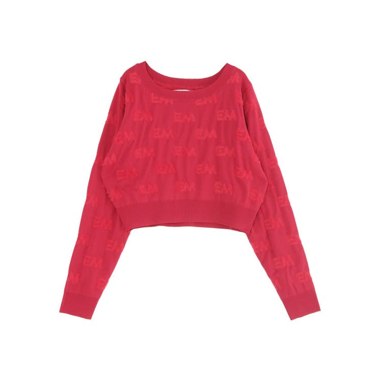 ロゴジャガードニット | EATME | 詳細画像32 