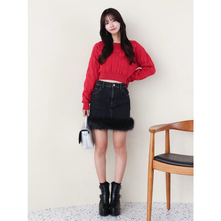 ロゴジャガードニット | EATME | 詳細画像5 