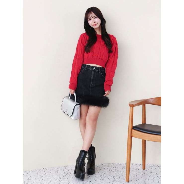 ロゴジャガードニット | EATME | 詳細画像6 