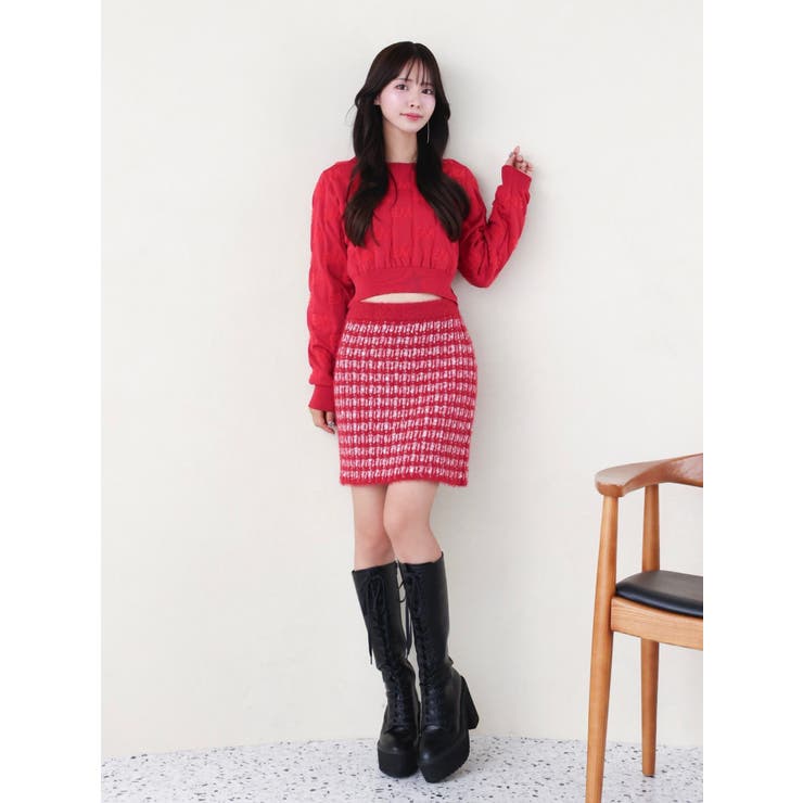 ロゴジャガードニット | EATME | 詳細画像7 