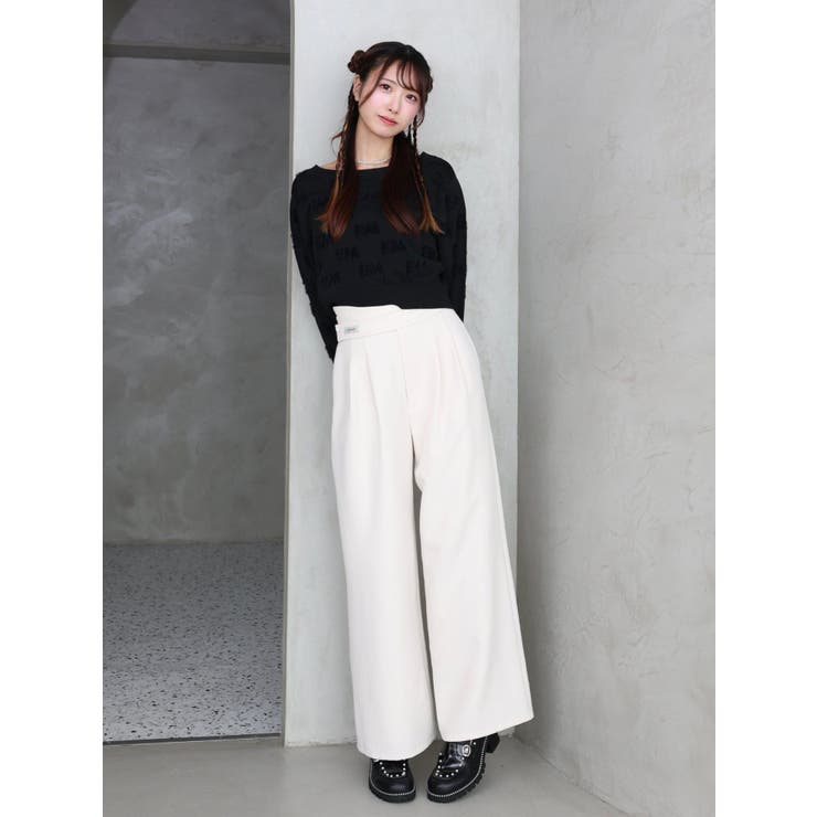 ロゴジャガードニット | EATME | 詳細画像9 