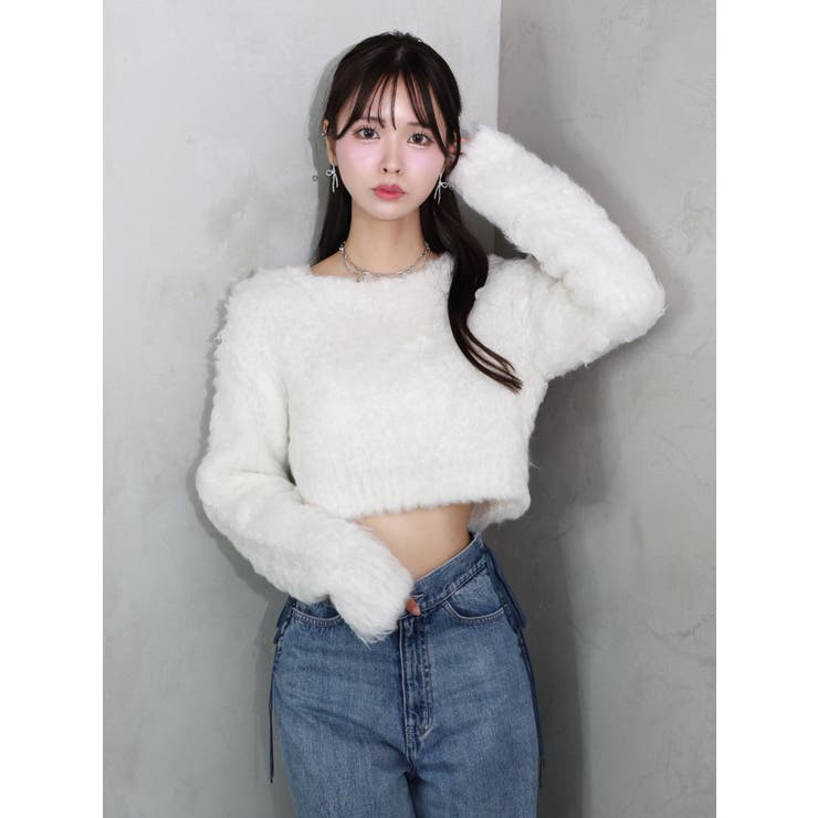 トイロメライ❁⃘*.゜ 新品☆ PAMIE kon sheer ニット トイロメライ様専用❁⃘*.゜ 新品☆ PAMIE kon sheer ニット