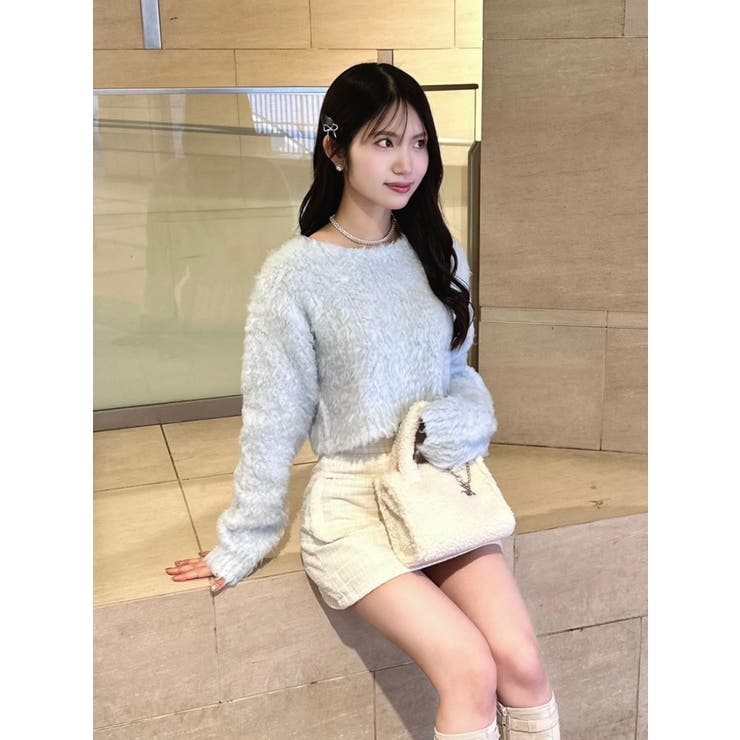 トイロメライ❁⃘*.゜ 新品☆ PAMIE kon sheer ニット トイロメライ様専用❁⃘*.゜ 新品☆ PAMIE kon sheer ニット