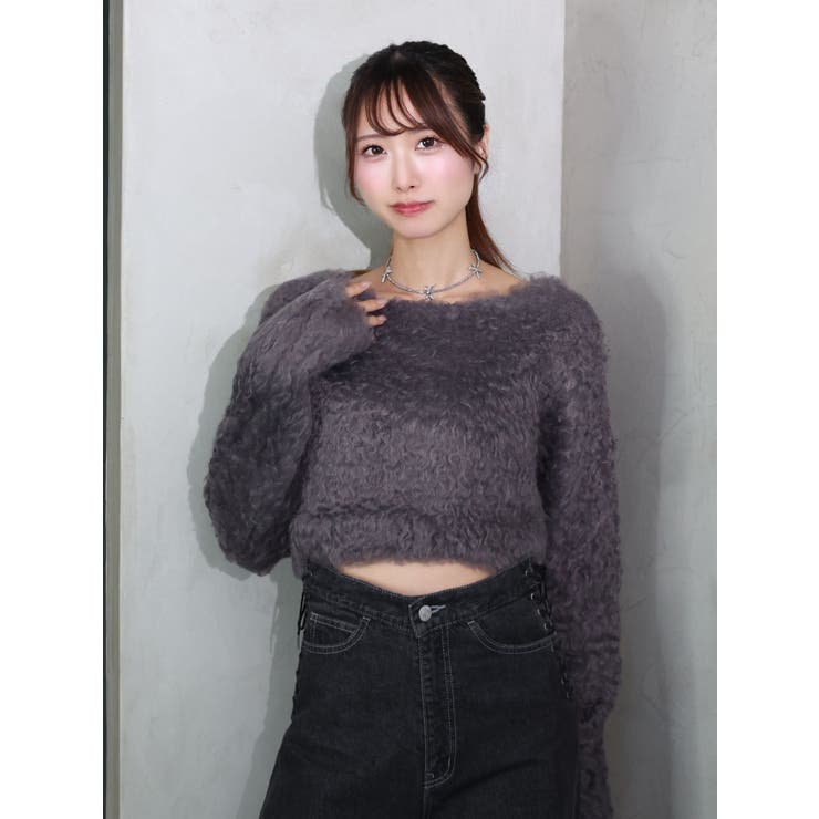 グレー | モコモコニットTOP | EATME