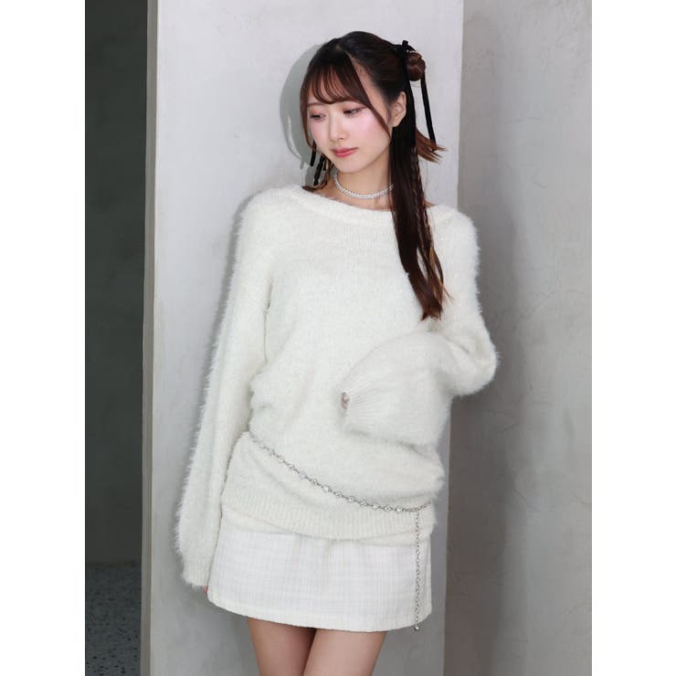 フワフワフェザーチュニック | EATME | 詳細画像19 