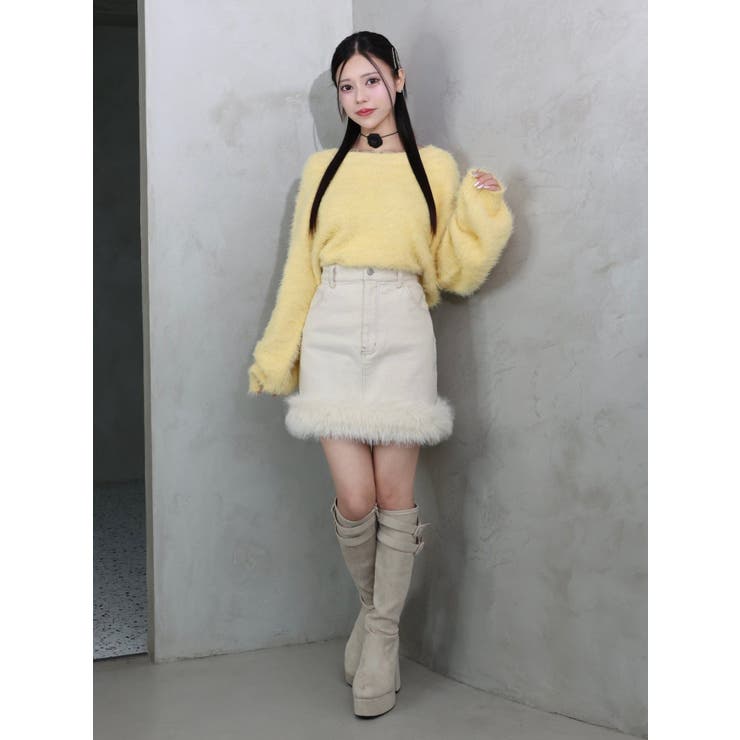 フワフワフェザーチュニック | EATME | 詳細画像7 