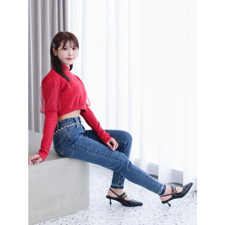 ハイネックロゴスウェット（セットアップ可能） | EATME | 詳細画像11 