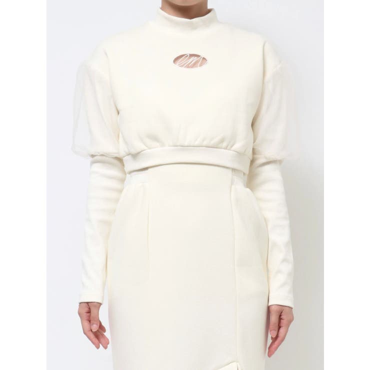 ハイネックロゴスウェット（セットアップ可能） | EATME | 詳細画像13 