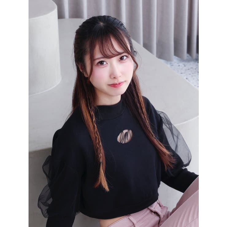 ハイネックロゴスウェット（セットアップ可能） | EATME | 詳細画像6 