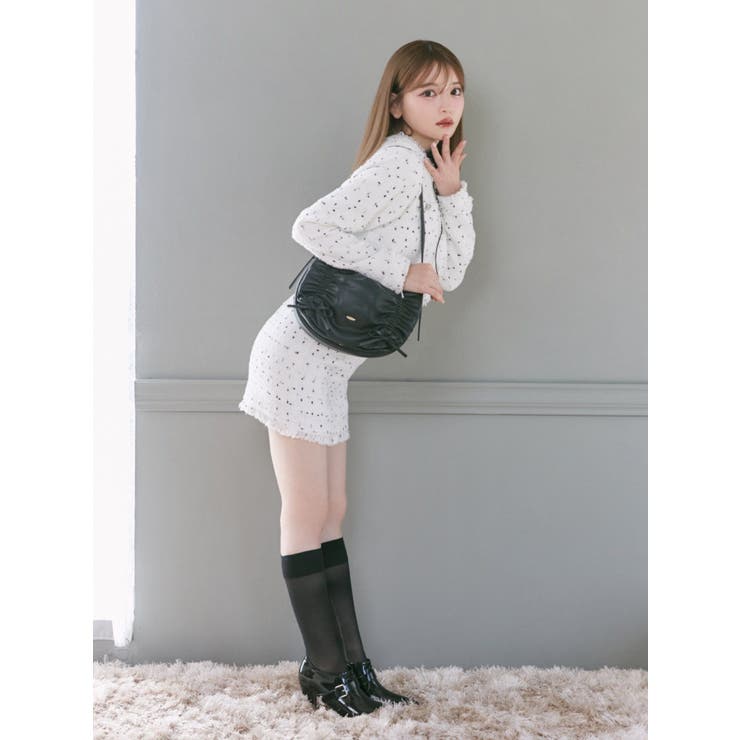 クロップドツイードジャケット（セットアップ可能） | EATME | 詳細画像26 