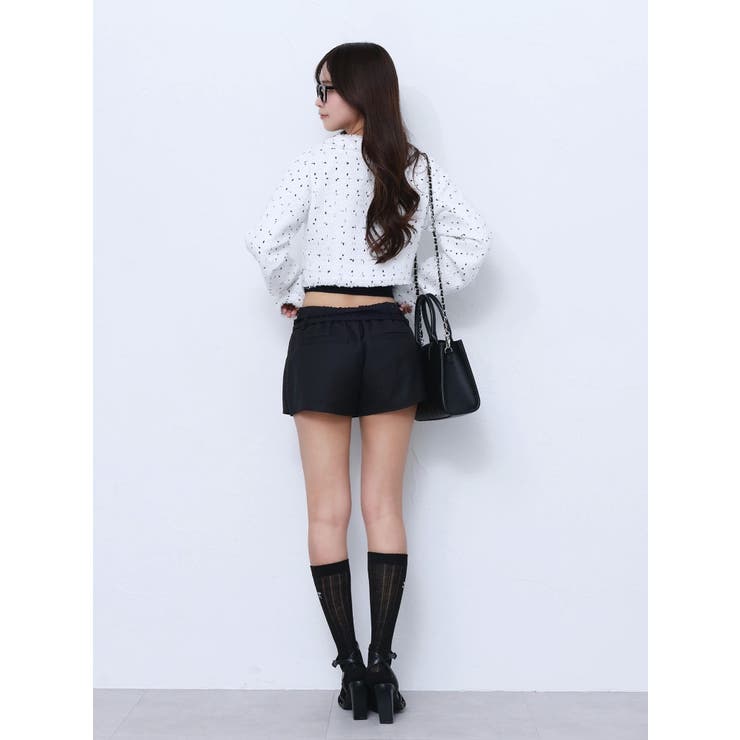 クロップドツイードジャケット（セットアップ可能） | EATME | 詳細画像35 