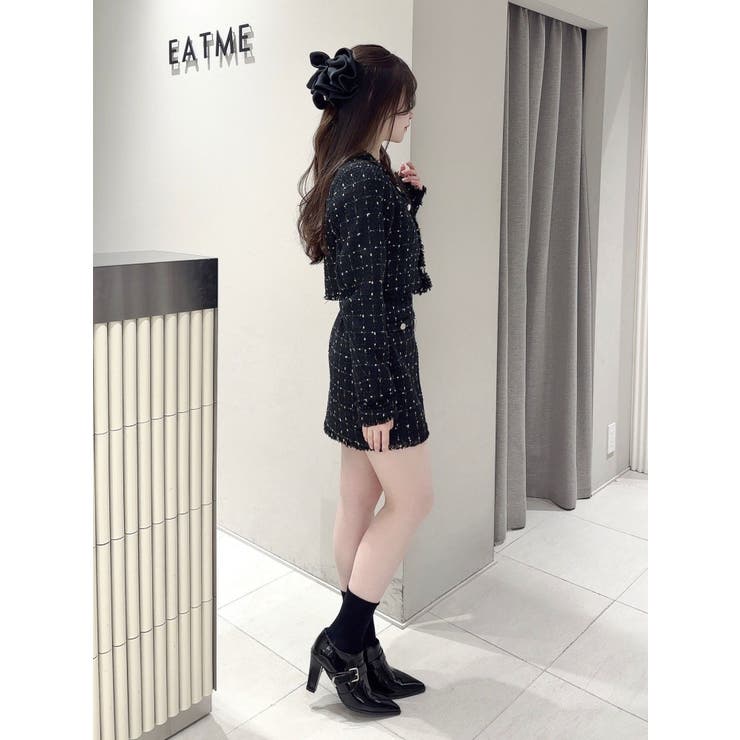 クロップドツイードジャケット（セットアップ可能） | EATME | 詳細画像41 