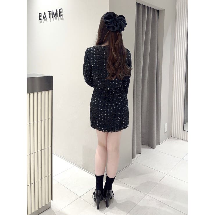 クロップドツイードジャケット（セットアップ可能） | EATME | 詳細画像42 