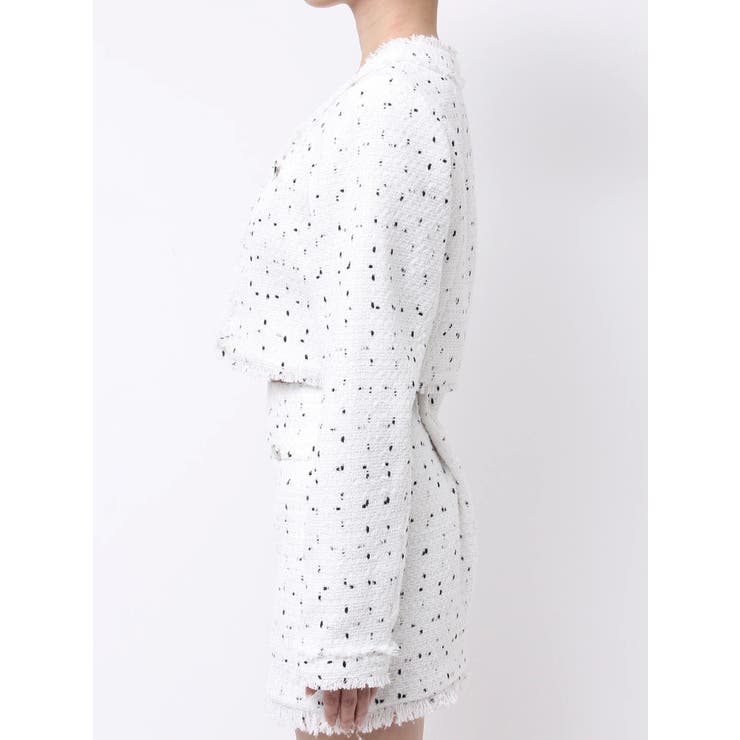 クロップドツイードジャケット（セットアップ可能） | EATME | 詳細画像49 