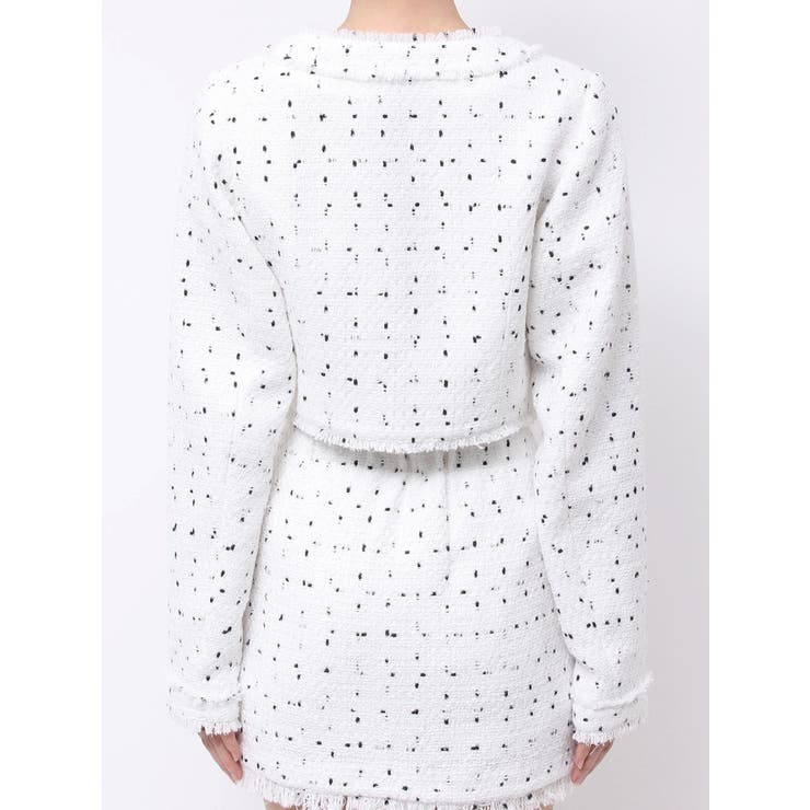 クロップドツイードジャケット（セットアップ可能） | EATME | 詳細画像50 