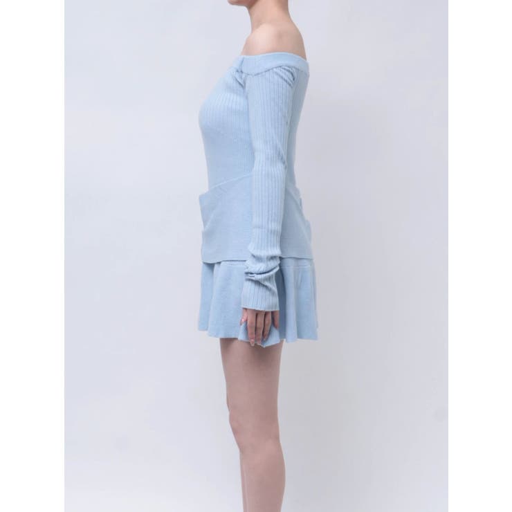 ギャザーニットワンピース | EATME | 詳細画像49 