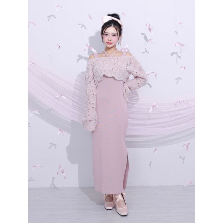 レイヤードニットワンピース | EATME | 詳細画像20 