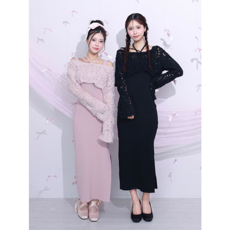 レイヤードニットワンピース | EATME | 詳細画像24 