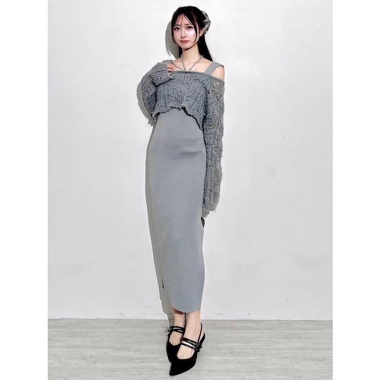 レイヤードニットワンピース | EATME | 詳細画像30 