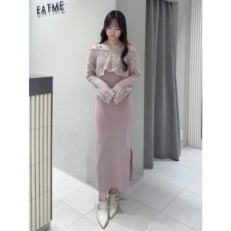 レイヤードニットワンピース | EATME | 詳細画像32 