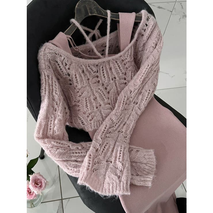 レイヤードニットワンピース | EATME | 詳細画像35 