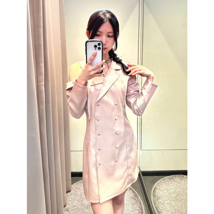 ワンショルテーラードワンピース | EATME | 詳細画像36 