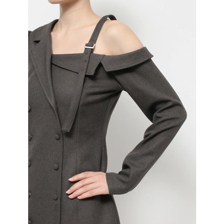 ワンショルテーラードワンピース | EATME | 詳細画像42 