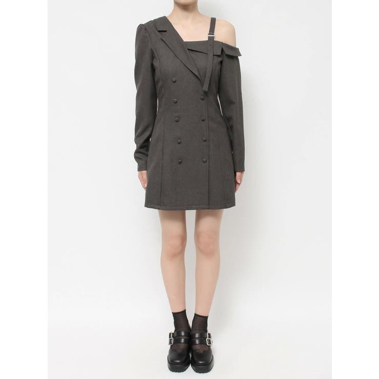 ワンショルテーラードワンピース | EATME | 詳細画像46 