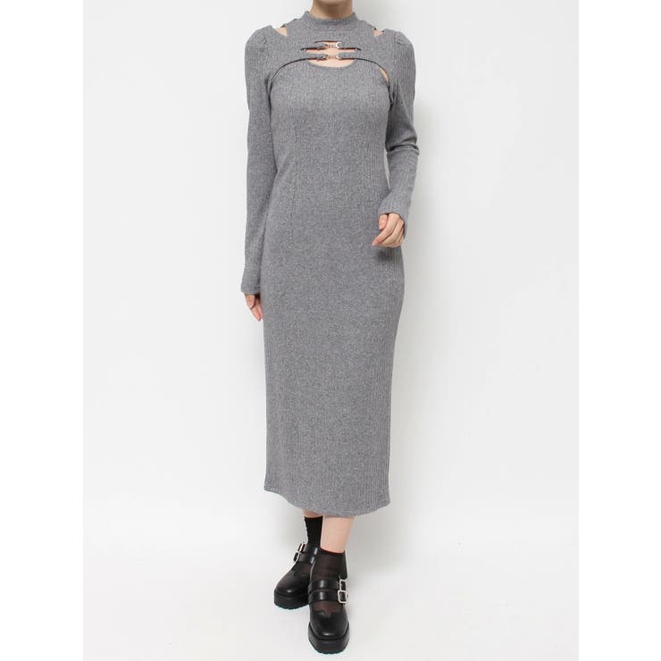 ベルテッドデコルテリブワンピース | EATME | 詳細画像41 