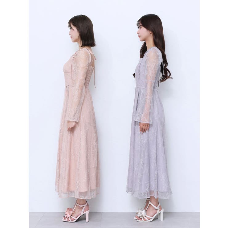 リボンショルダーレースワンピース | EATME | 詳細画像20 