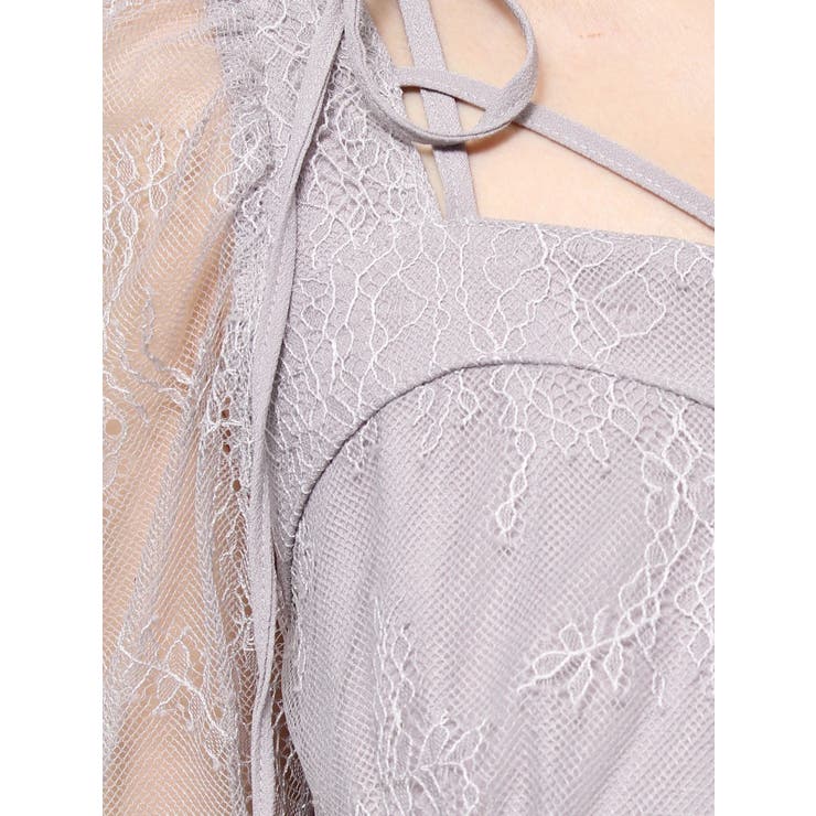 リボンショルダーレースワンピース | EATME | 詳細画像38 