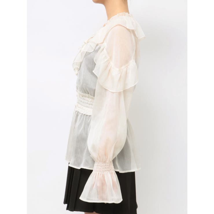 フリルシアーブラウス | EATME | 詳細画像15 