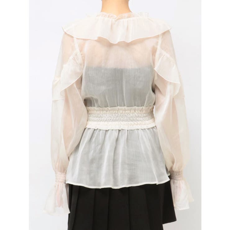 フリルシアーブラウス | EATME | 詳細画像16 