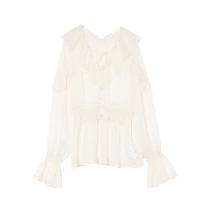 フリルシアーブラウス | EATME | 詳細画像30 