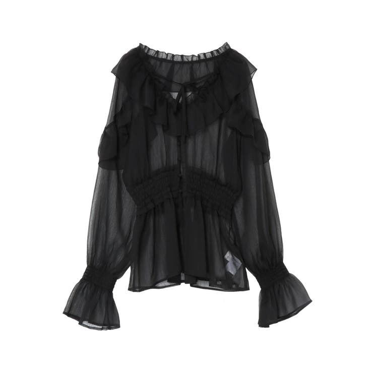 フリルシアーブラウス | EATME | 詳細画像31 