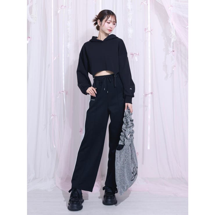 バイカラーラインパンツ（セットアップ可能） | EATME | 詳細画像13 