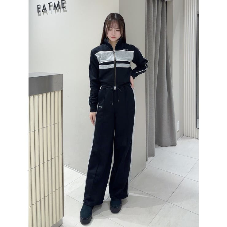 バイカラーラインパンツ（セットアップ可能） | EATME | 詳細画像28 