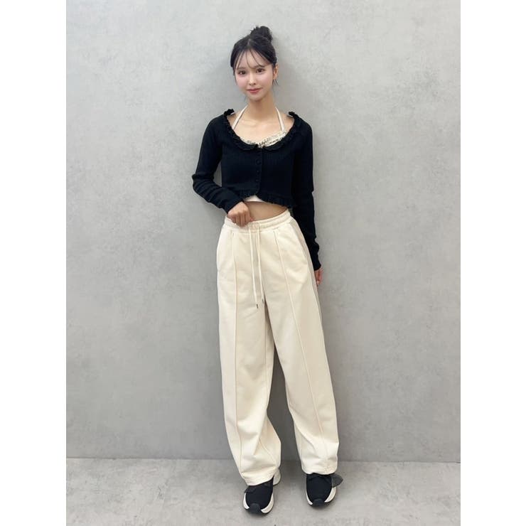 バイカラーラインパンツ（セットアップ可能） | EATME | 詳細画像37 