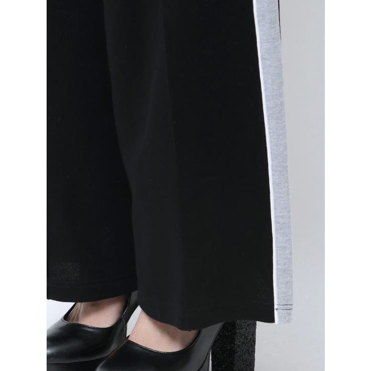 バイカラーラインパンツ（セットアップ可能） | EATME | 詳細画像43 