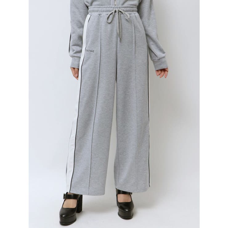 バイカラーラインパンツ（セットアップ可能） | EATME | 詳細画像50 