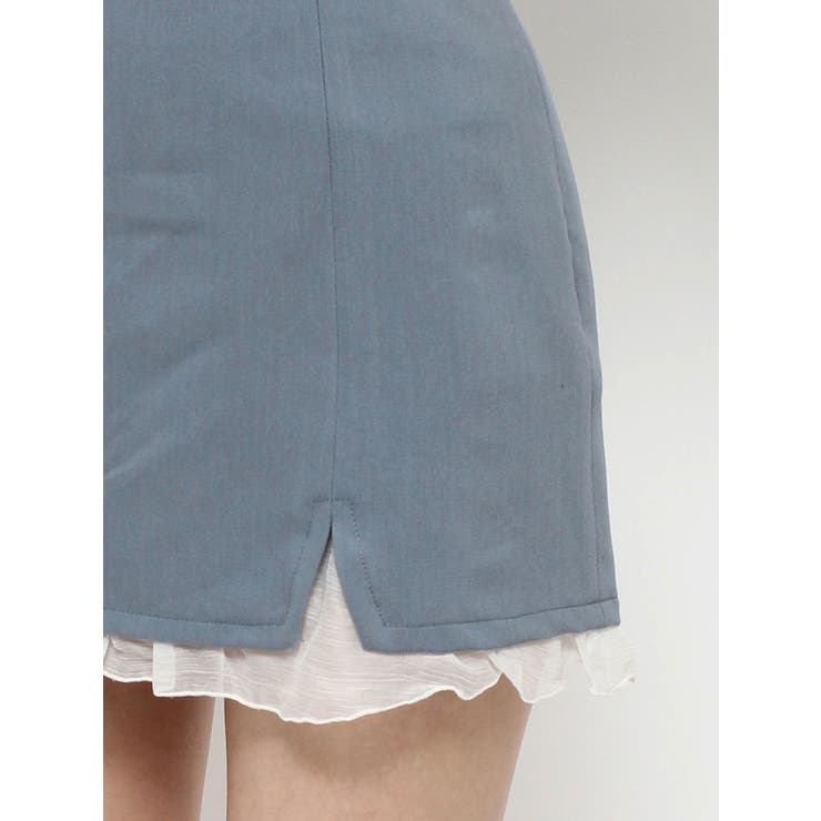 シアーレイヤードスリットミニスカート | EATME | 詳細画像35 