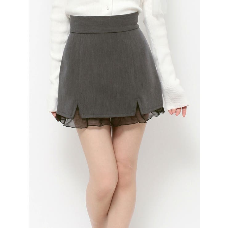 シアーレイヤードスリットミニスカート | EATME | 詳細画像41 