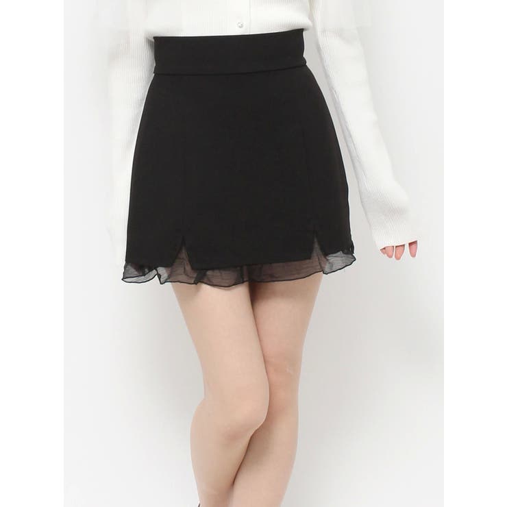 シアーレイヤードスリットミニスカート | EATME | 詳細画像42 