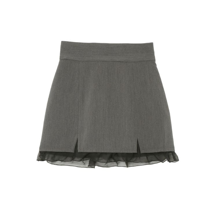 シアーレイヤードスリットミニスカート | EATME | 詳細画像44 