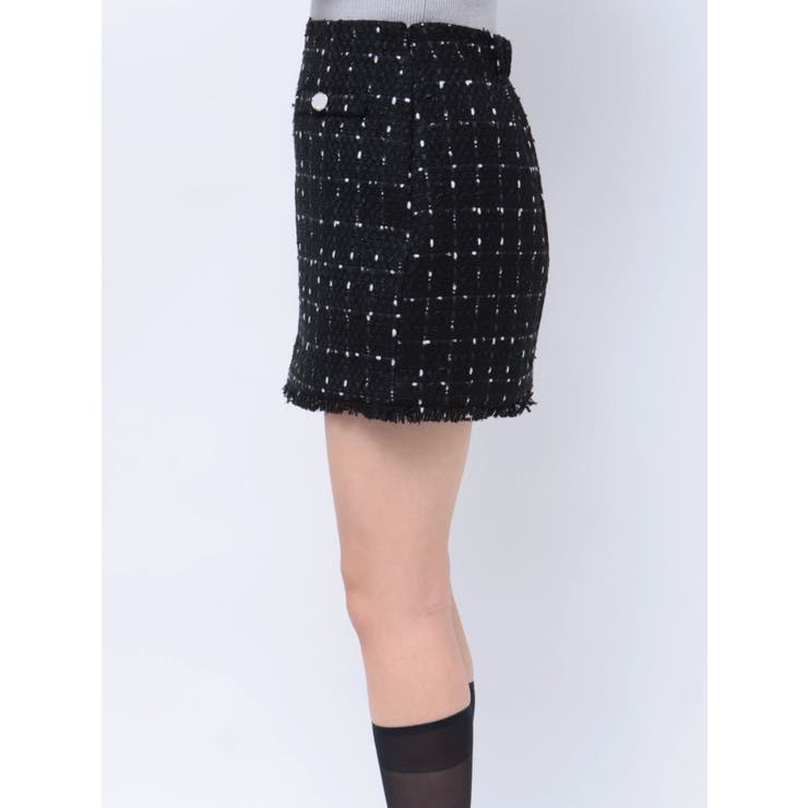 ツイードミニスカート（セットアップ可能） | EATME | 詳細画像25 