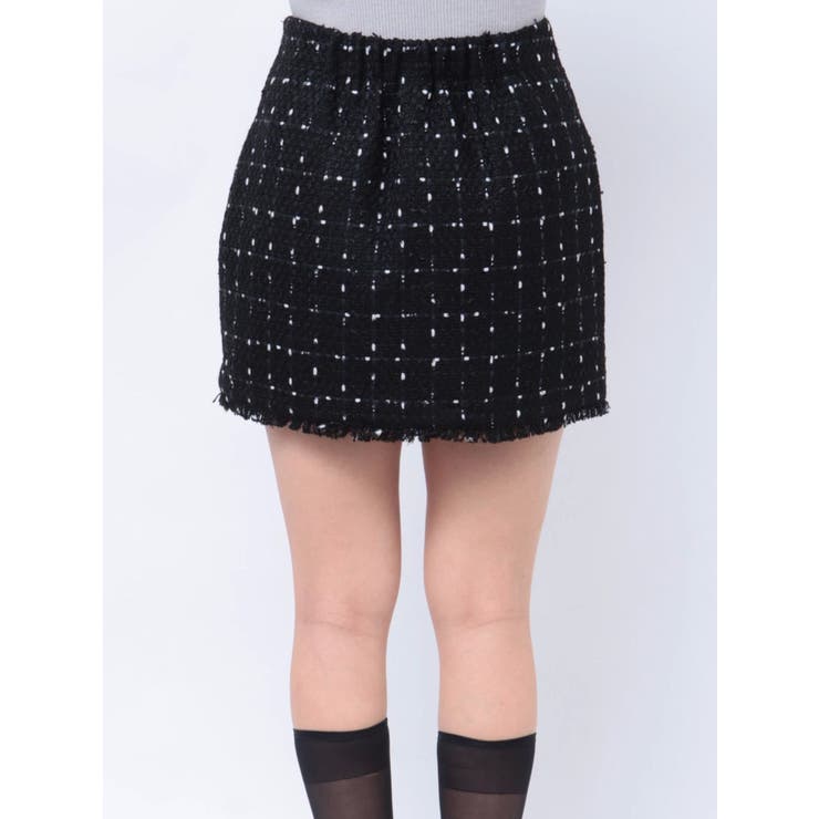 ツイードミニスカート（セットアップ可能） | EATME | 詳細画像26 